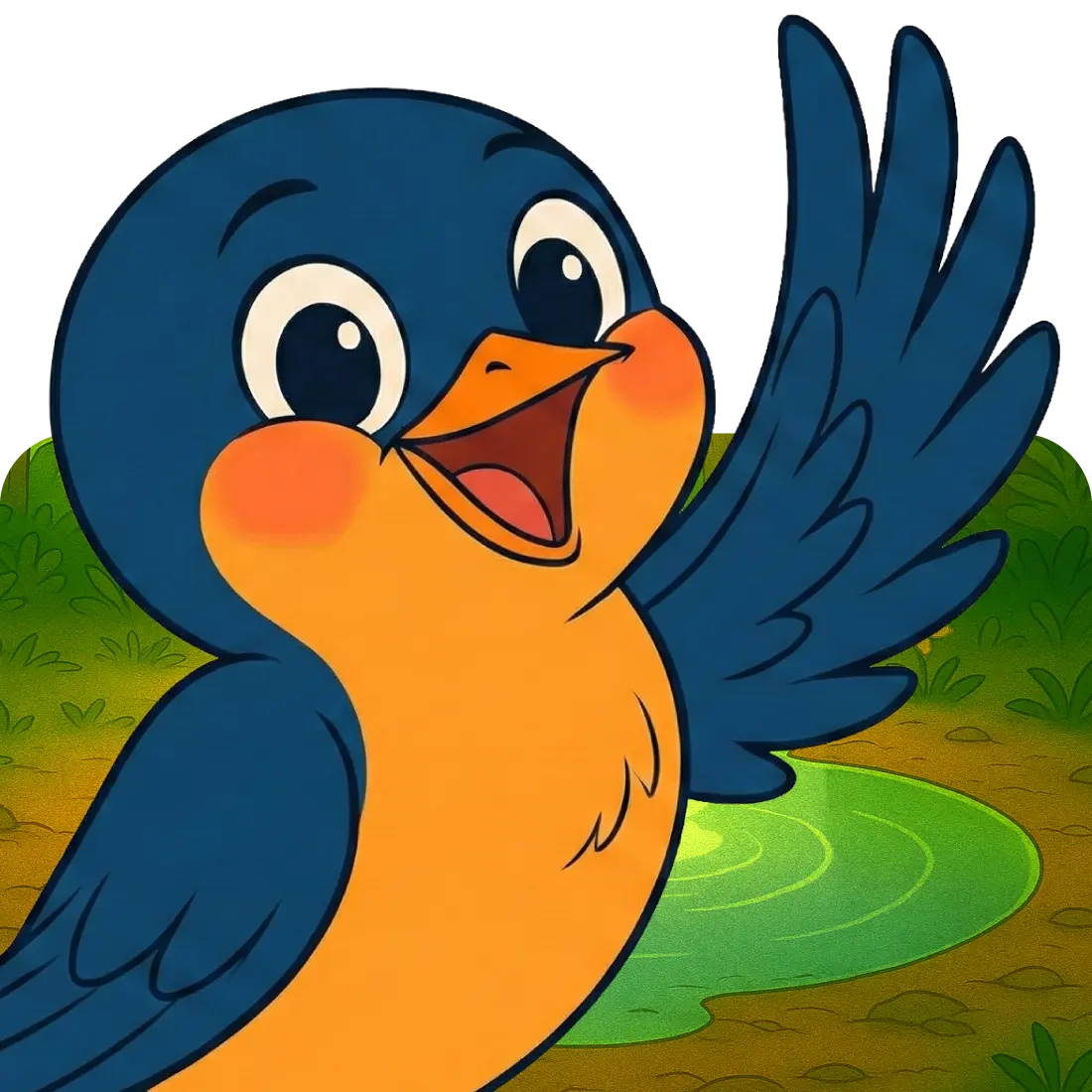 Portada del cuento: Lira y la lluvia de risas